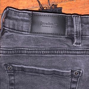 Stradivarius Super High Waist skinny Jeans